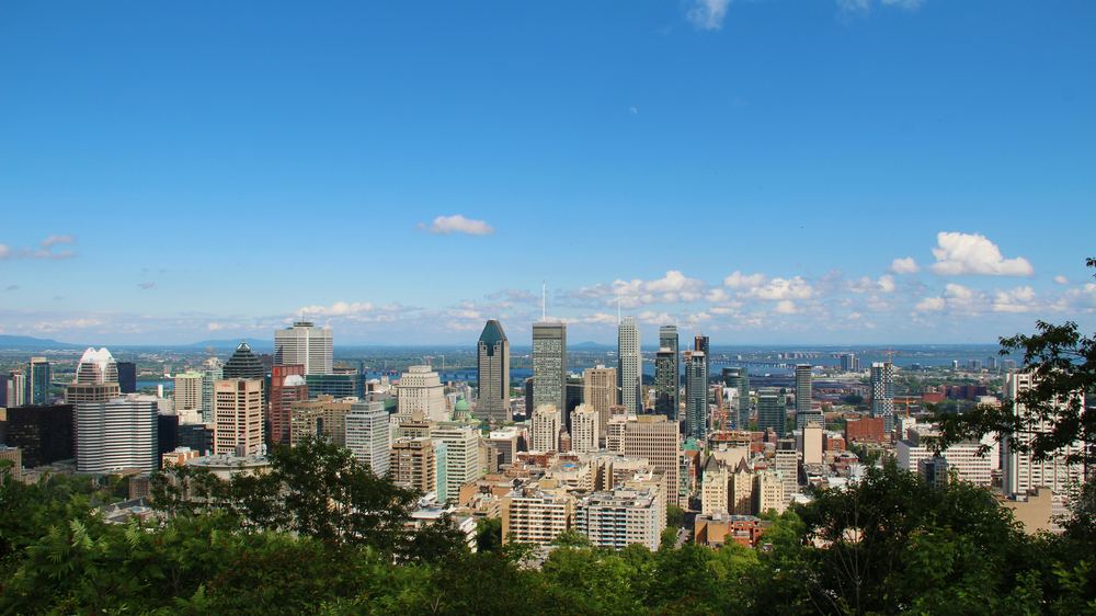 Vue panoramique de Montréal